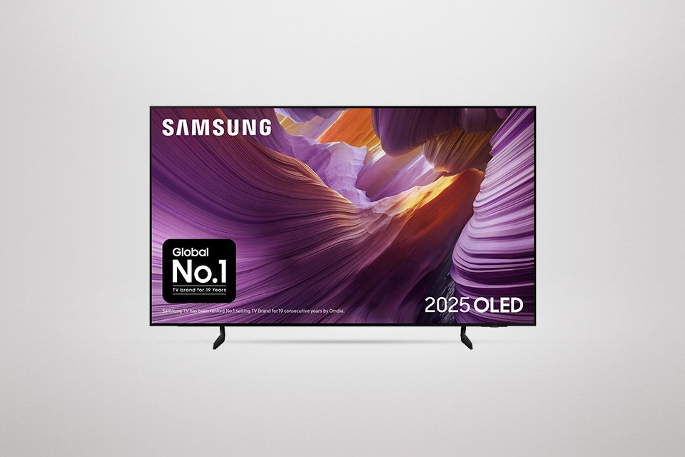 Samsung 83 Inch QE83S85FAE Smart 4K UHD HDR OLED TV.